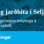 Isafjordur_Deiliskipulag Nyting jardhita Seljaland